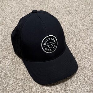 Brixton Classic Snapback Black Mesh Cap